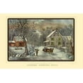 thumbnail image 1 of American Homestead Winter- Fine Art Canvas Print (20" x 30"), 1 of 1