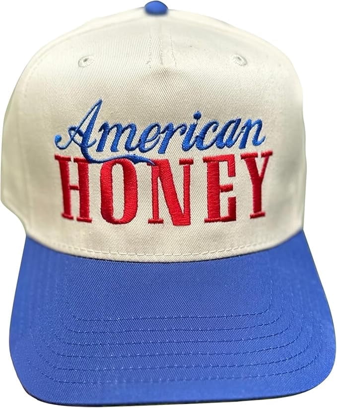 American Honey Hat, Funny Hat, Embroidered Trucker Hat, Hats for Women, Party Hat, Gifts for Her