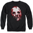 thumbnail image 1 of American Horror Story Bloody Face Adult Crewneck Sweatshirt Black, 1 of 1