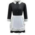 thumbnail image 1 of American Horror Story Moira O'Hara Dress Black Maid Dress with Apron Set Adult Outfit for Women, 1 of 7