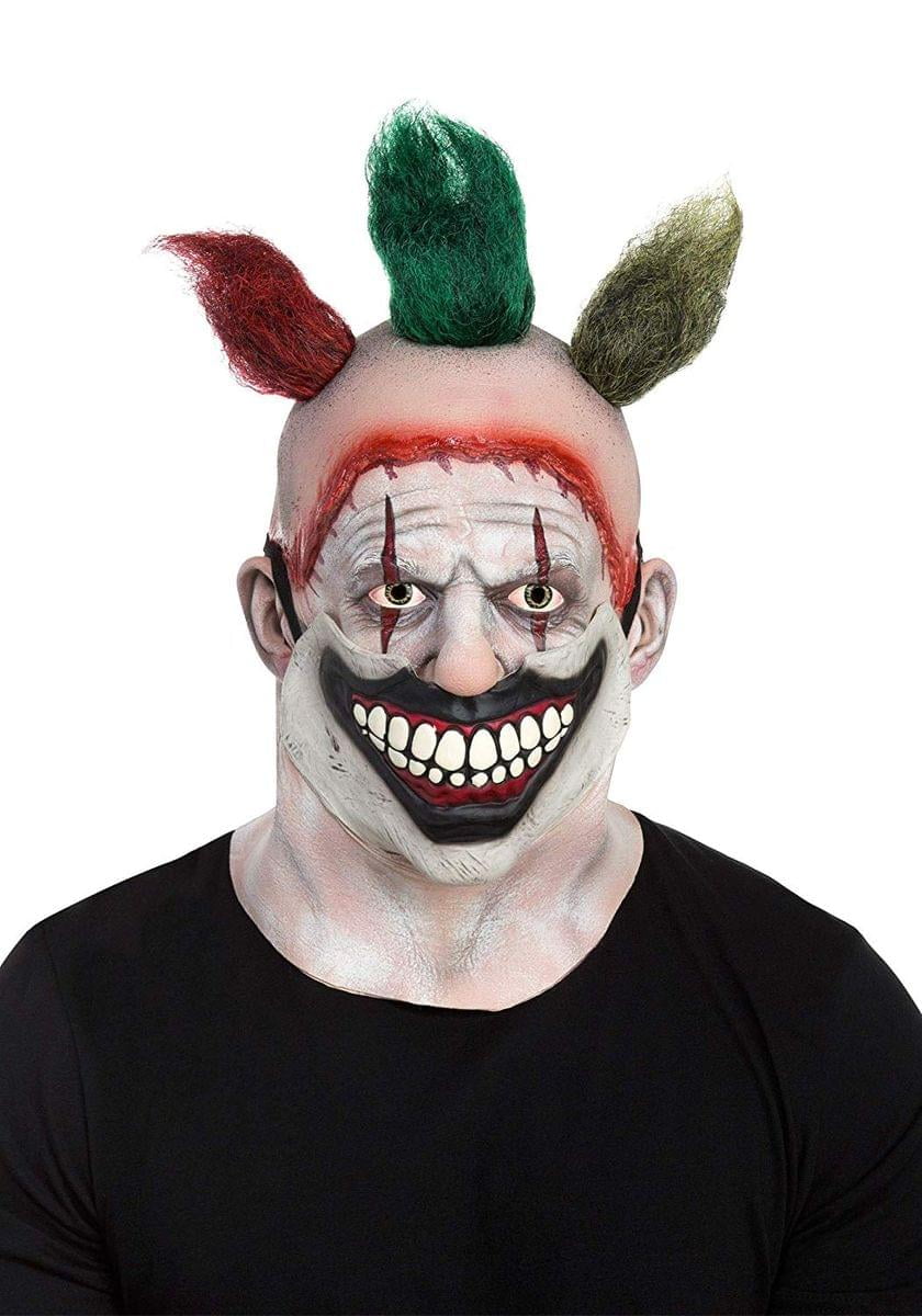 American Horror Story Twisty the Clown Adult Latex Multicolor Costume Mask