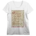 thumbnail image 1 of American Horror Story What Creeps Beneath The Sheets Crew Neck Short Sleeve Women's White Crop Top
-Small, 1 of 7