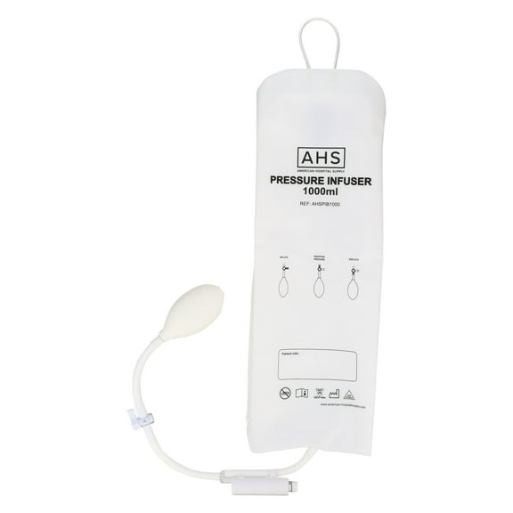 American Hospital Supply 1000mL Medical Infusion Bag