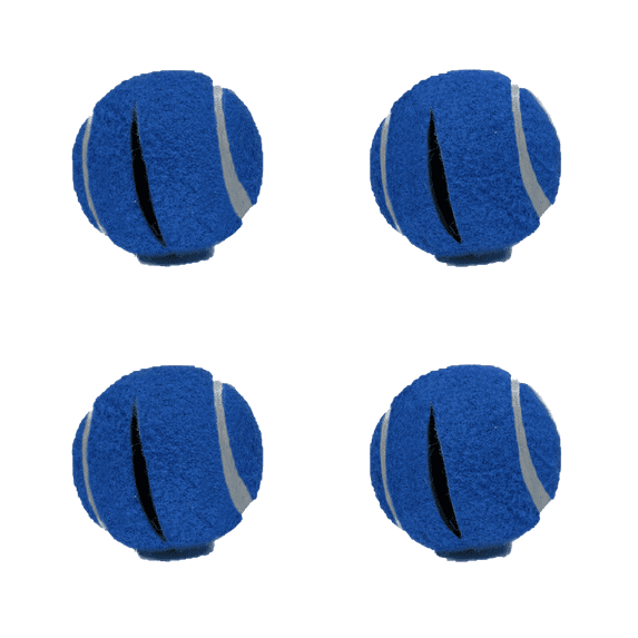 American Hospital Supply Precut Mobility Walker Tennis Ball Glides, Pack of 4, Blue