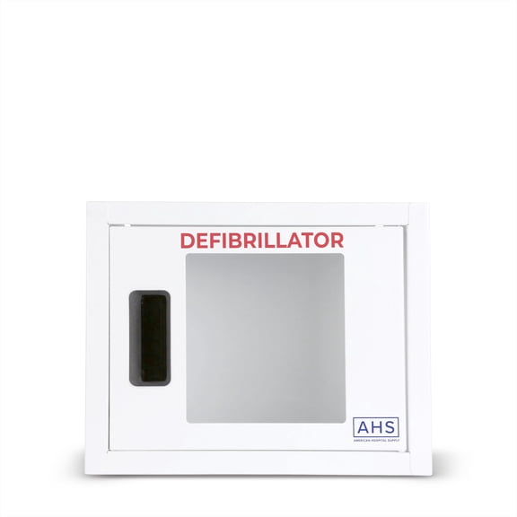 American Hospital Supply Wall Mounted AED Cabinet Stainless Steel for Emergency Use