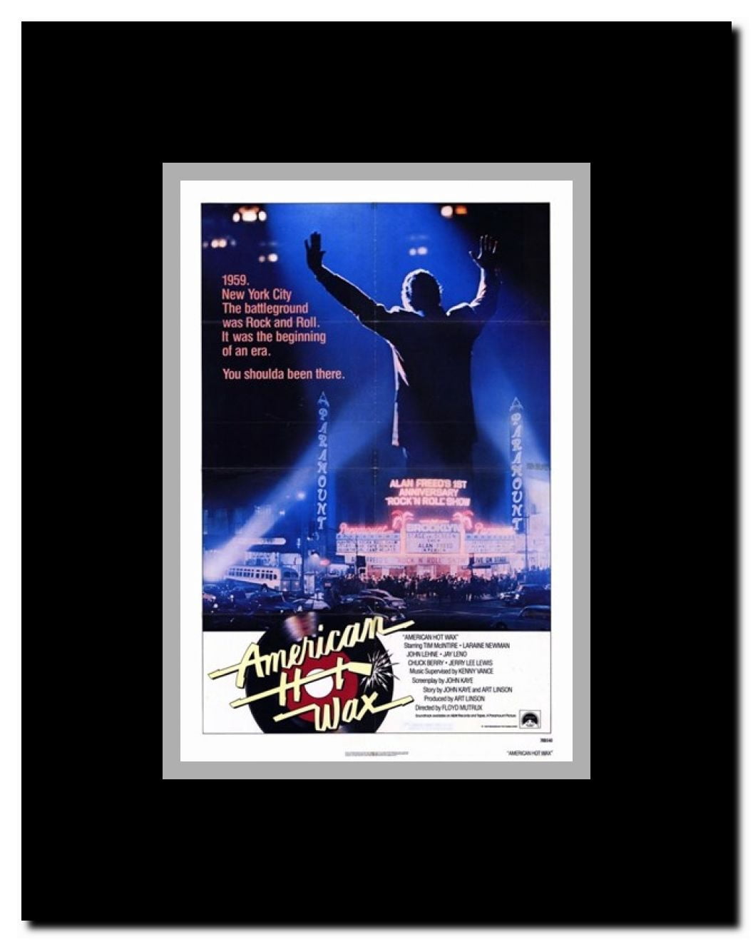 American Hot Wax Framed Movie Poster