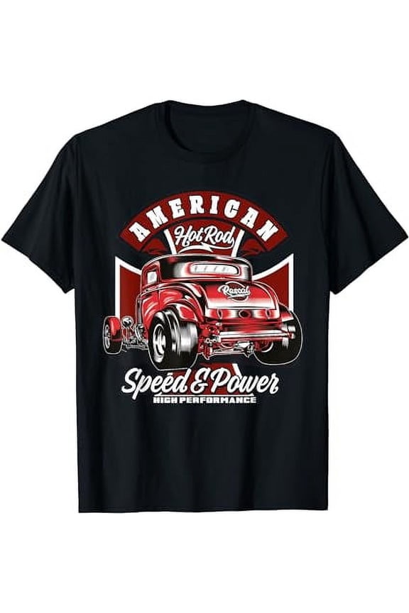 American Hotrod - Vintage USA Muscle Car T-Shirt