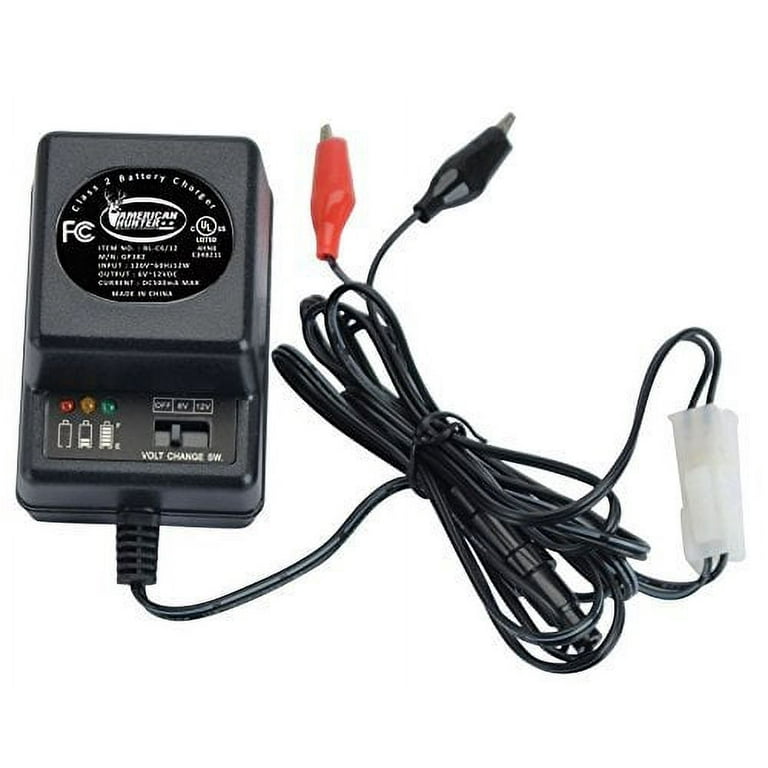 6 and 12 volt battery charger discount