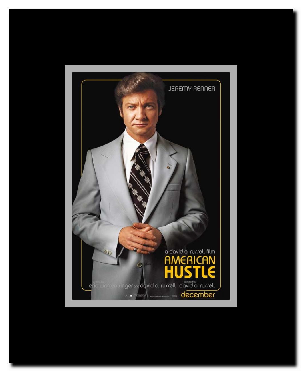American Hustle Framed Movie Poster