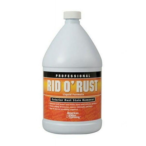 American Hydro Systems Rid O' Rust 1 gal Liquid Exterior Rust Stain Remover