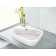 thumbnail image 1 of American Imaginations AI-1758 17.5 in. Rectangle Above Counter White Vessel for 1 Hole Left Drilling, 1 of 4