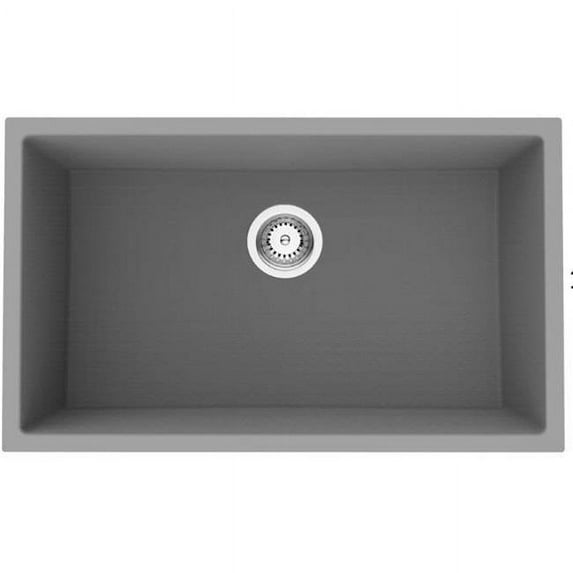 American Imaginations AI-29272 30 in. 16 Gauge CSA Approved Black Granite Composite Kitchen Sink