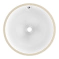 thumbnail image 1 of American Imaginations AI-34372 14.30 x 14.30 in. Round Bathroom Undermount Sink, White, 1 of 1