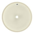 thumbnail image 1 of American Imaginations AI-34373 16 x 16 in. Round Bathroom Undermount Sink, Biscuit, 1 of 1
