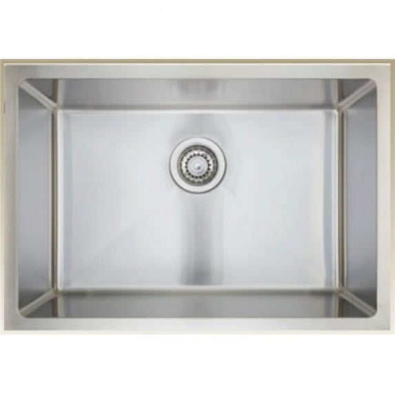 American Imaginations AI-34460 26 in. Stainless Steel Kitchen Sink with 1 Bowl & 18 Gauge, Stainless Steel