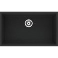 thumbnail image 1 of American Imaginations AI-34471 34 in. Granite Composite Kitchen Sink with 1 Bowl, Black, 1 of 1