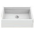 thumbnail image 1 of American Imaginations AI-34571 33 in. Granite Composite Kitchen Sink with 1 Bowl, White, 1 of 1
