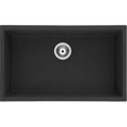 thumbnail image 1 of American Imaginations AI-34579 27 in. Granite Composite Kitchen Sink with 1 Bowl, Black, 1 of 1
