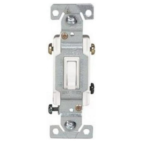 American Imaginations AI-35003 Rectangle 5.25 x 7.25 in. Electrical Switch&#44; White