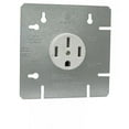 thumbnail image 1 of American Imaginations AI-35020 5.5 x 5.5 in. Electrical Range Receptacle, White, 1 of 1