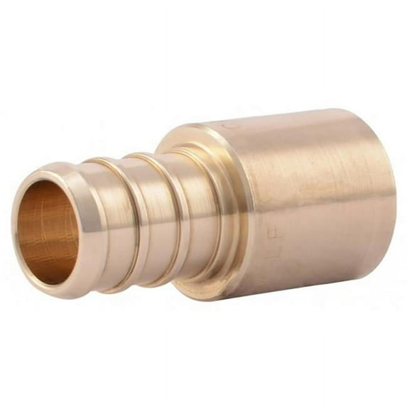 American Imaginations AI-35166 0.75 x 0.75 in. Pex Sweat Adapter, Brass
