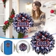 thumbnail image 1 of American Independence Day Flag Eagle Beak Garland National Day Festival Decoration Scene Setup Front Door Decorative Items Props Simulation (Double Five-Pointed Star Garland), 1 of 9