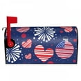 thumbnail image 1 of American Independence Day Mailbox Covers 21x18hes Spring Summer 4th Of July Mailbox Wraps Post Letter Box Covers, 1 of 6
