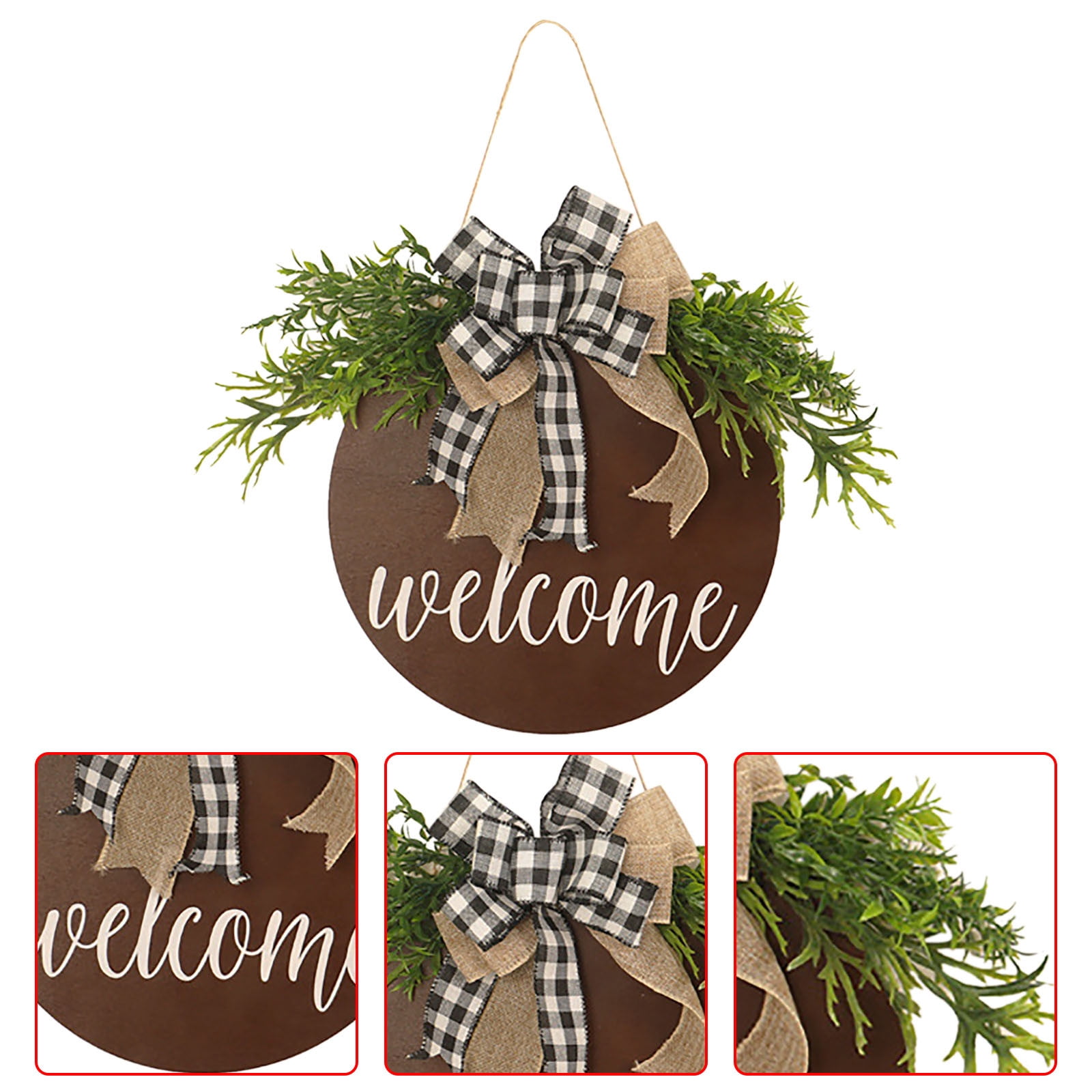 American Independence Day Wooden Door Hanger Ornaments Home Sign