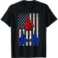 thumbnail image 1 of American Independence Fourth of July US Air Force Pride T-Shirt, 1 of 3