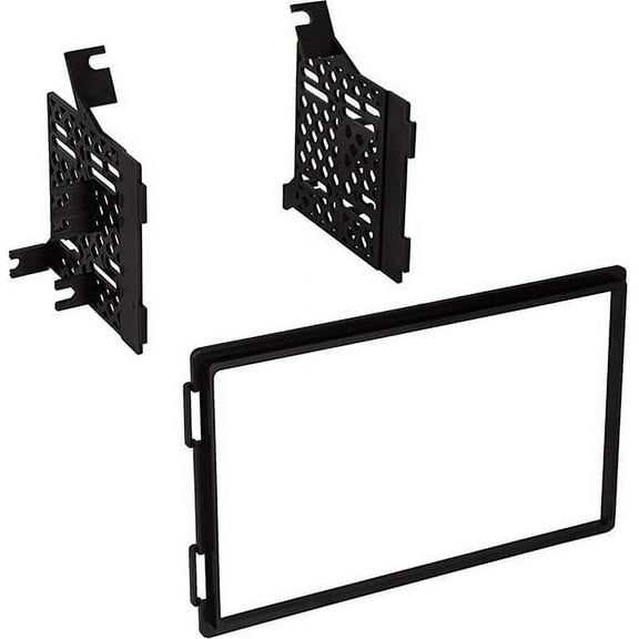 American International NDK730 Vehicle Installation Kit Double DIN Dash Kit for 2004-2015 Nissan/Suzuki Trucks & SUVs (Black ABS)