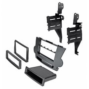 American International TOYK989 Double DIN Dash Kit for 2008 2012 Toyota Highlander   Black