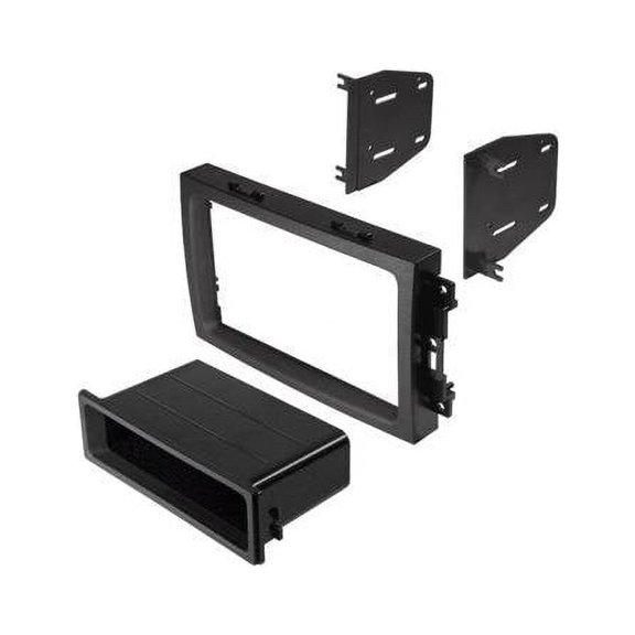 American International CDK649 Single/Double DIN Dash Kit for Select 2004-2008 Jeep, Dodge, Chrysler