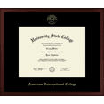 thumbnail image 1 of American International College Diploma Frame, Document Size 13" x 10", 1 of 5