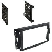 American International GMK382 Double DIN Black Stereo Dash Kit