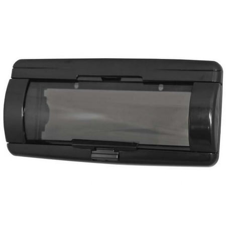 PAC - Single DIN Retractable Marine Radio Cover with USB - Black