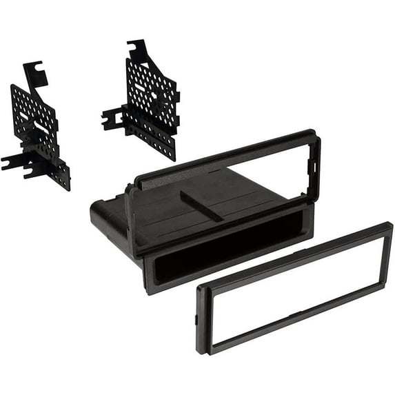 American International NDK729 2004-2013 Single DIN Black Stereo Dash Kit with Pocket