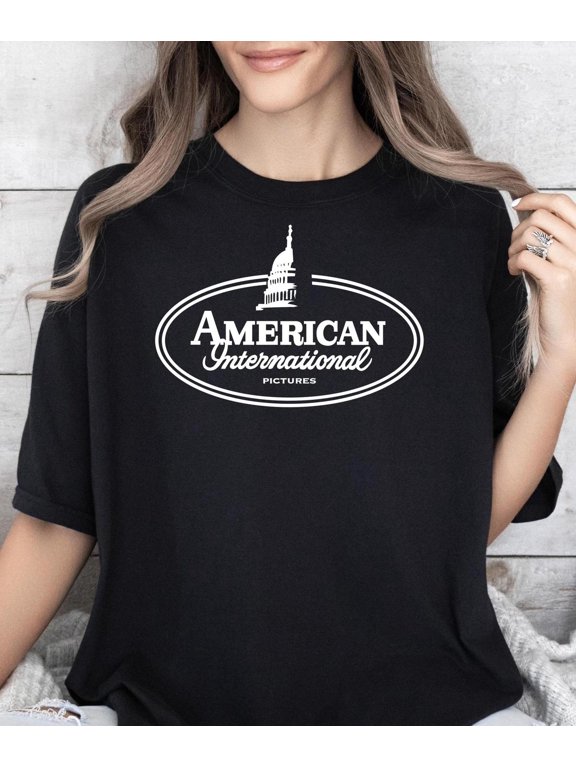 American International Pictures 1950s Logo T-Shirt - Defunct Film Production Company###ANANDHIS ART LLC