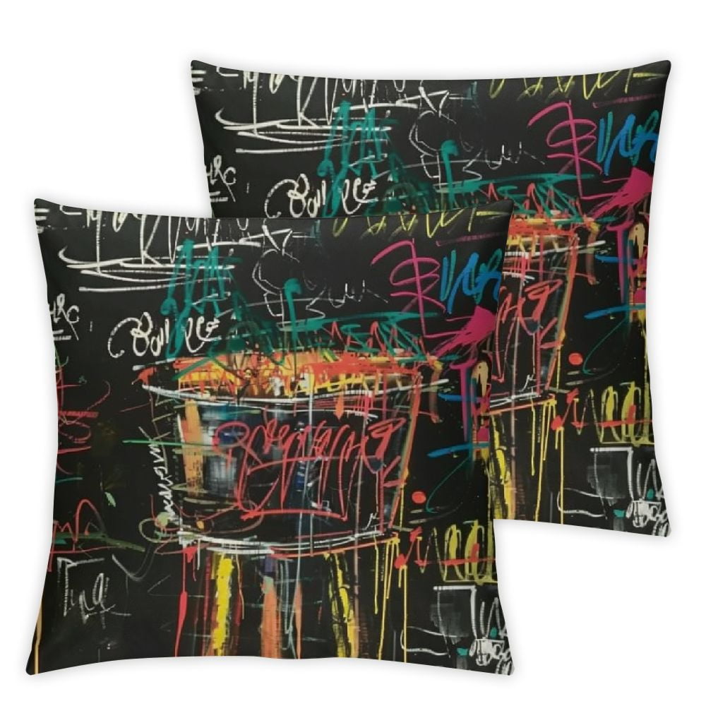 American Jean Shirt Michel Artist Basquiat Throw Pillow Covers Case