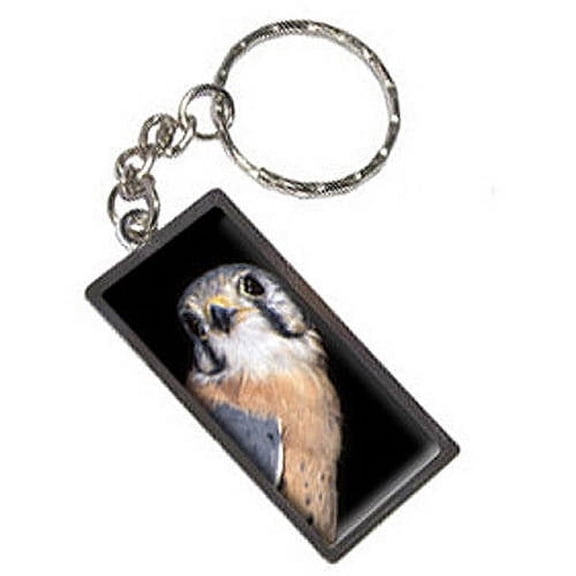 American Kestrel Raptor Bird Keychain Key Chain Ring