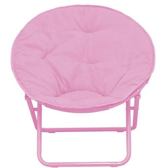 American Kids Faux Fur Folding Chair, Pink
