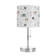 thumbnail image 1 of American Kids Safari Grey Polyester Baby Stick Lamp for Children's Room Décor, 1 of 5
