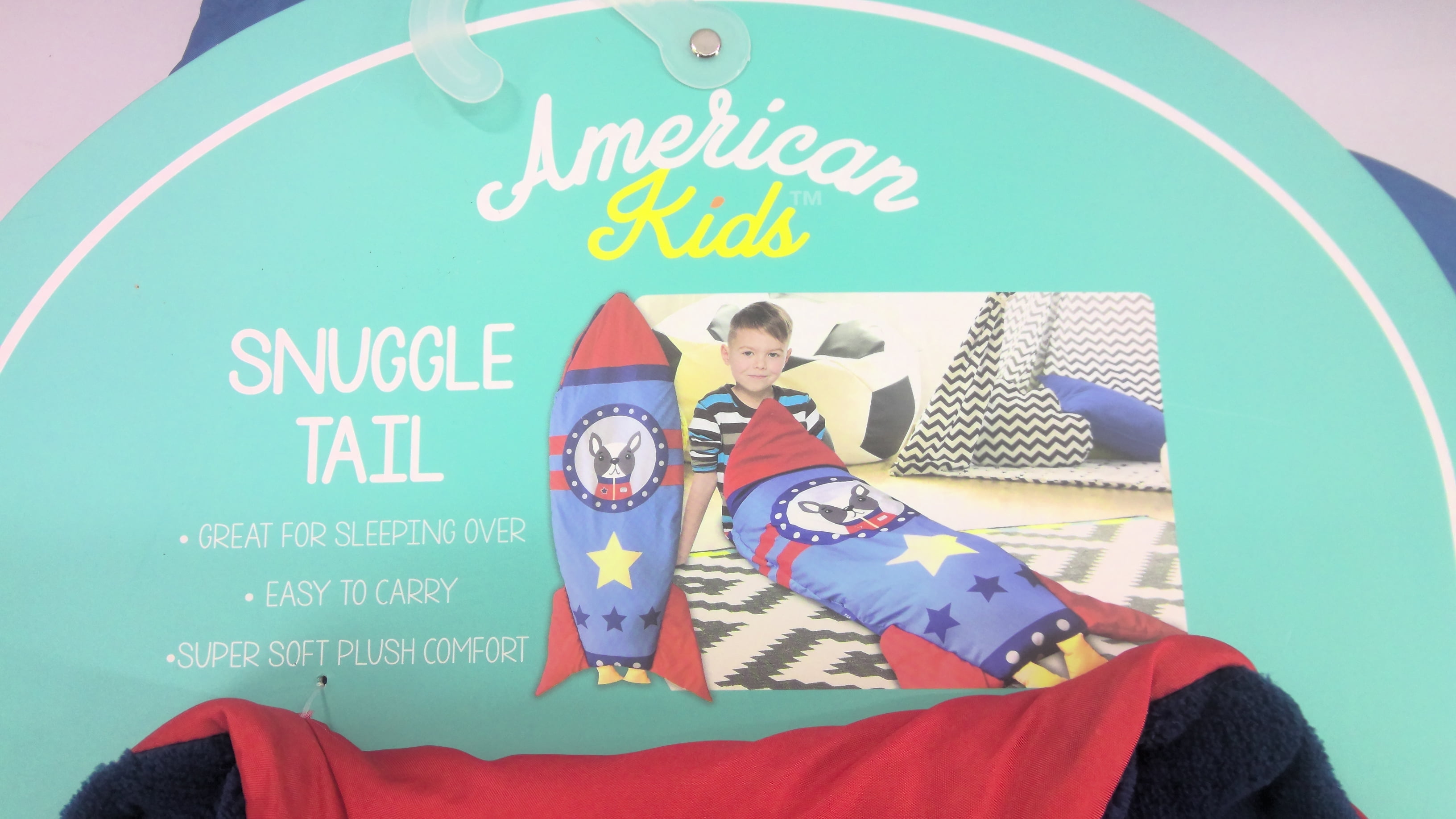 American Kids Snuggle Tails Rocket Sleeping Bags