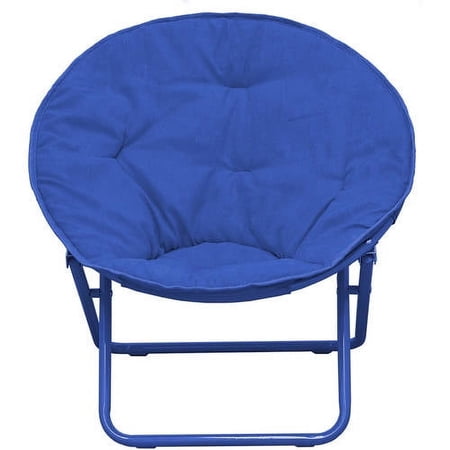 American Kids Solid Faux-Fur Saucer Chair, Multiple Colors