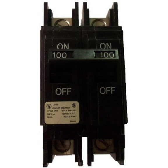 American LL2100 2 Pole 100 Amp Circuit Breaker LL