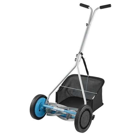 American Lawn Mower 1604-16 16-Inch 5-Blade Push Reel Lawn Mower with Grass Catcher