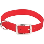 American Leather Dog Collar #31422 Buckle Adjustable - 1x22 In, Large, Single Piece