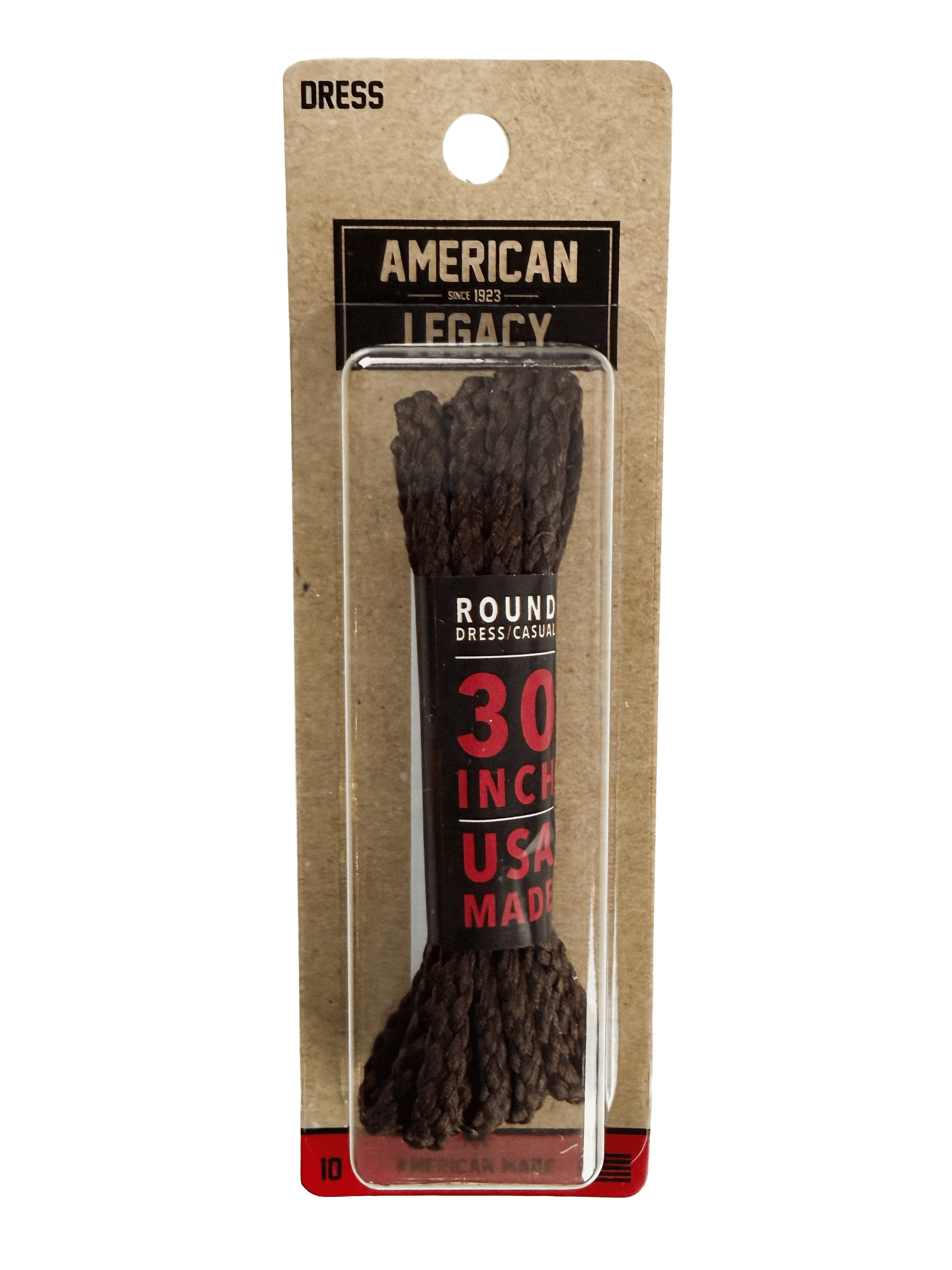 American-Legacy Dress Wax Brown 30"