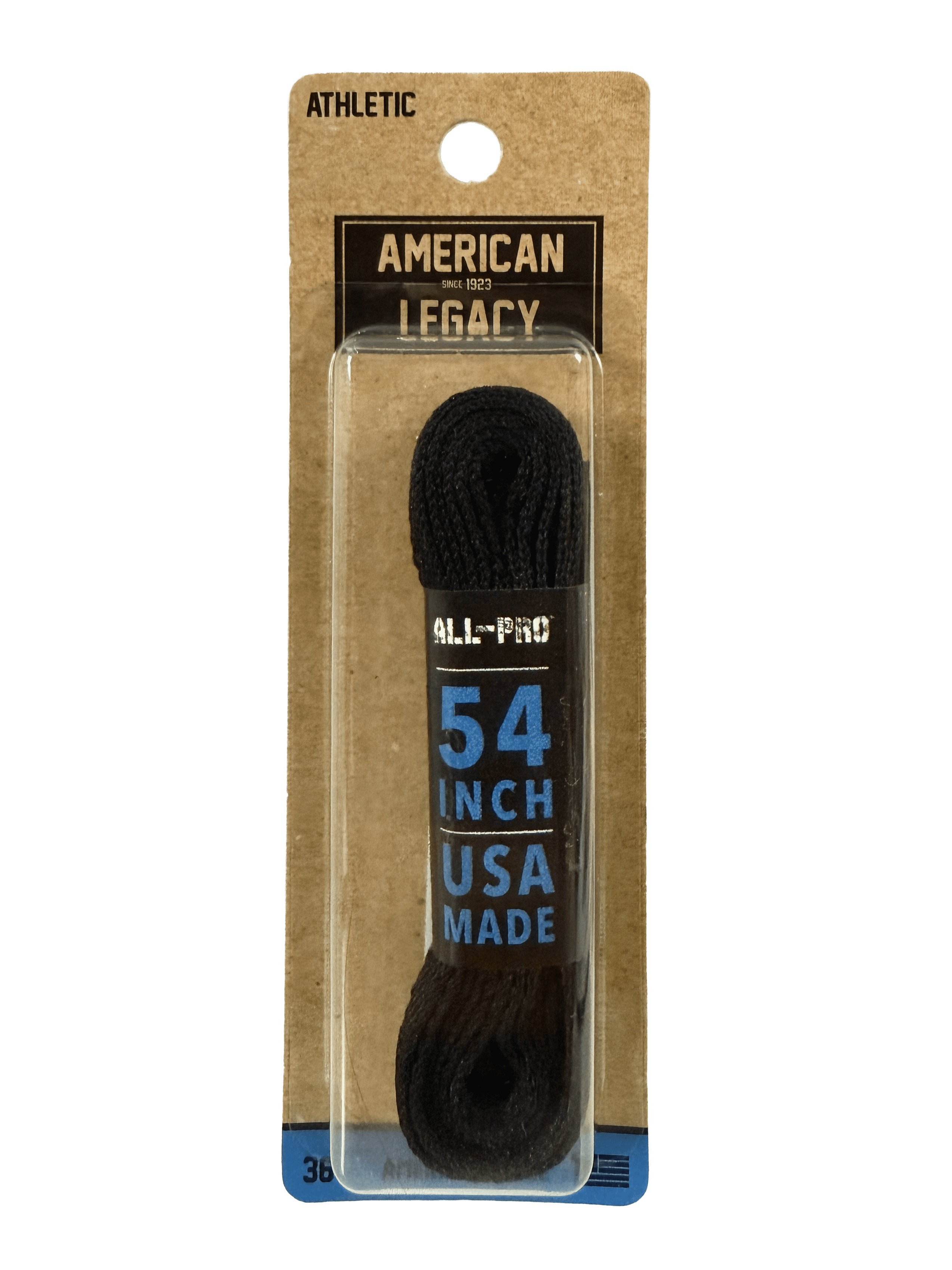 American-Legacy Athletic Narrow Flat Black 54"