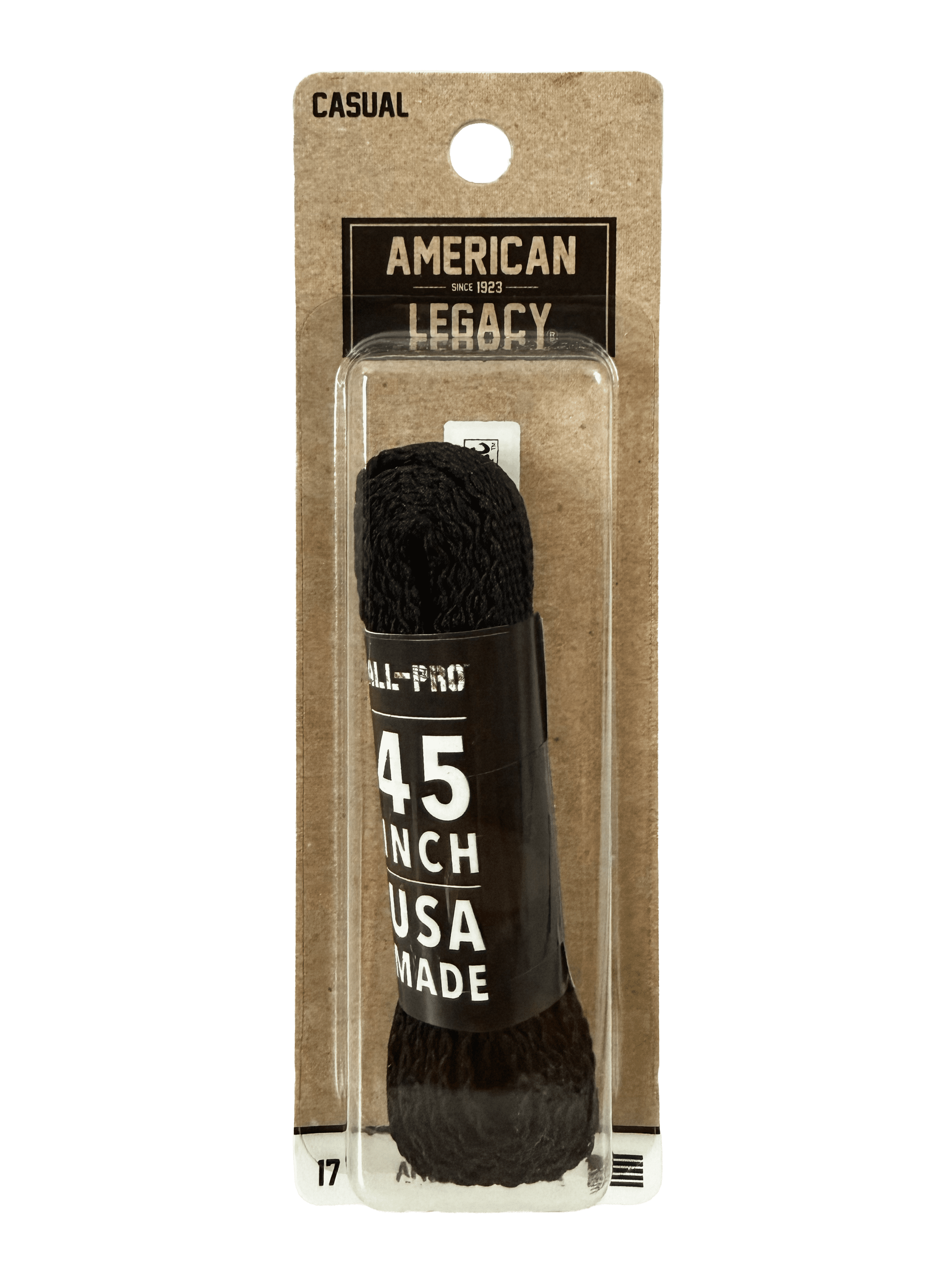 American-Legacy Athletic Narrow Flat Black 45"