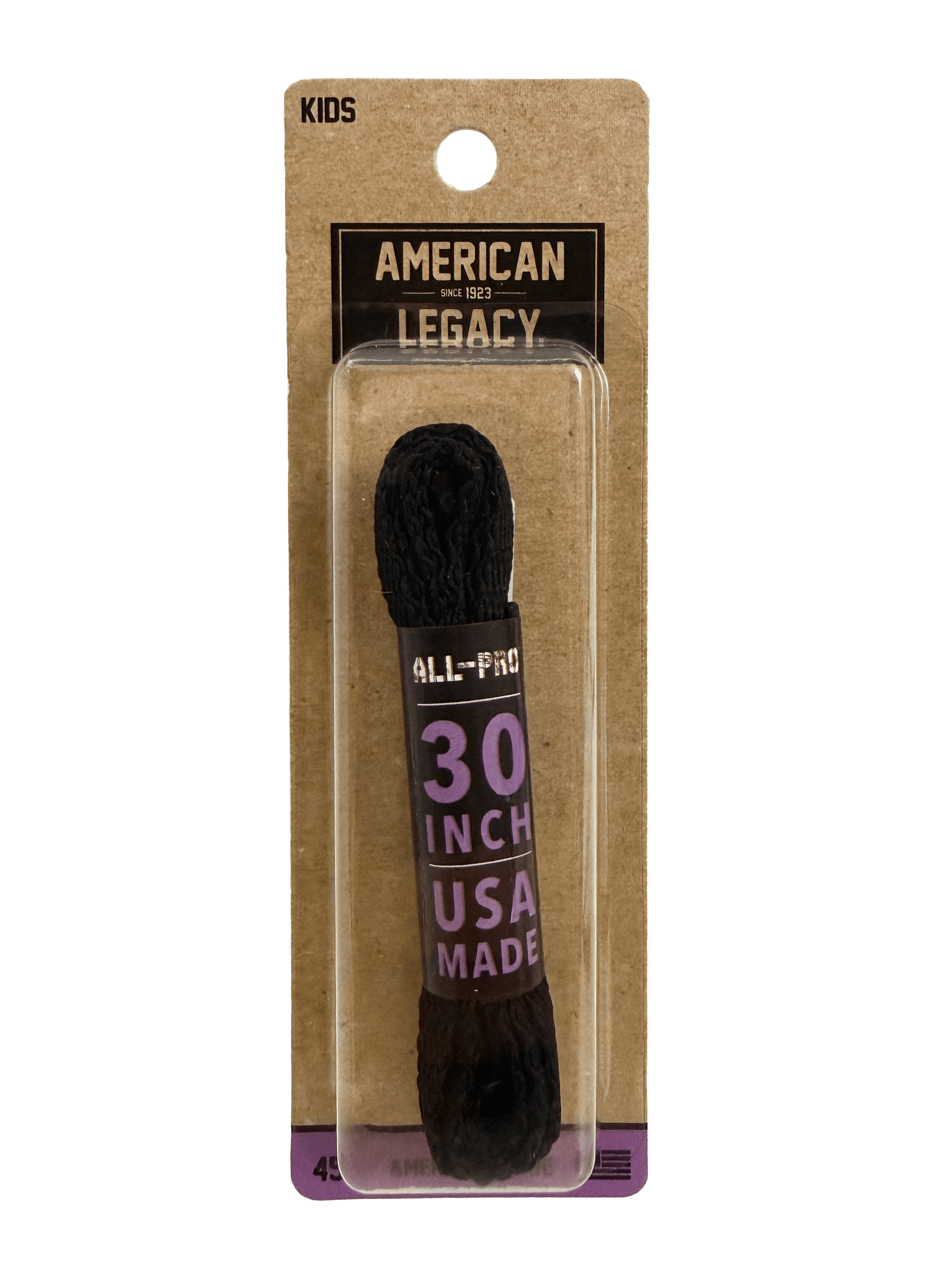 American-Legacy Athletic Narrow Flat Black 30"